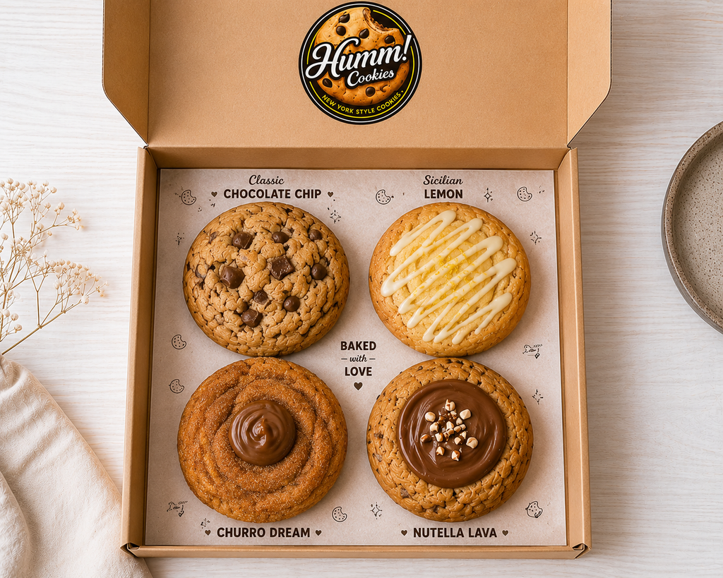 The Flavor Quad – Try All 4 Cookies | Humm!Cookies