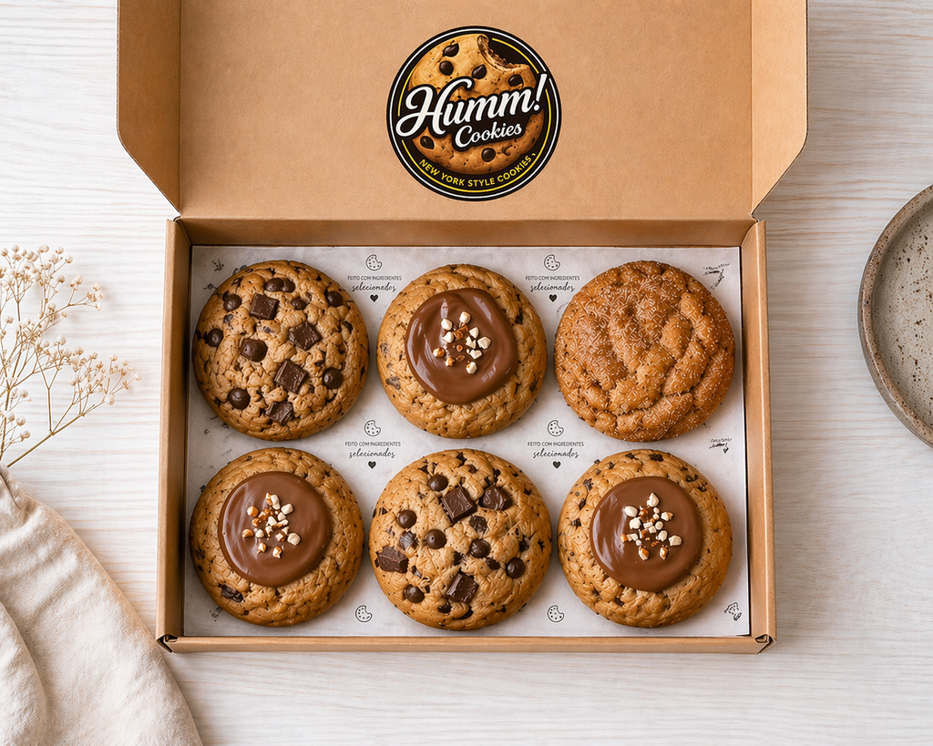 Humm! Six Pack – Build Your Own Box of 6 Freshly Baked Cookies